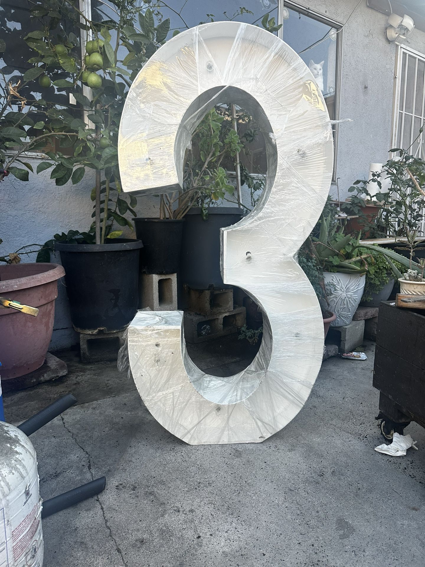 4Ft Numbers with Lights