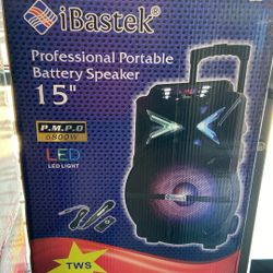 Bluetooth Speaker 15 Inch
