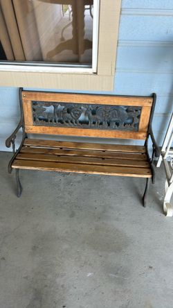 Kids bench