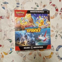 Surging Sparks Pokemon booster bundle TCG Trading Card Game