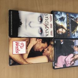 CDs and VHS movies