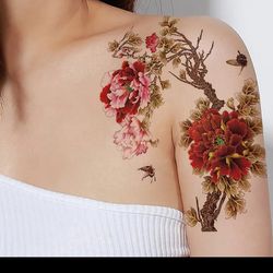 Peony Flower Tattoo 