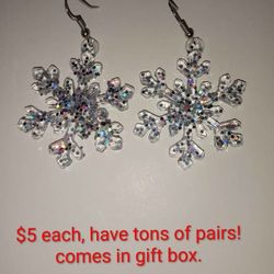 New Snowflakes Earrings 