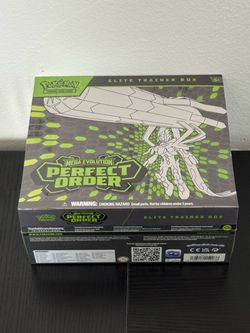 Pokémon TCG Mega Evolution Perfect Order Elite Trainer Box ETB