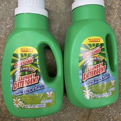 LA Totally awesome  Rain Fresh Laundry Detergent 2 Pack X2