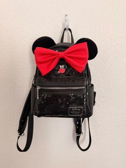 LoungeFly Mini Mouse Sequin Backpack