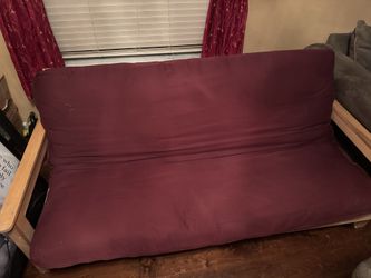 Wood futon - FREE - MUST PICKUP