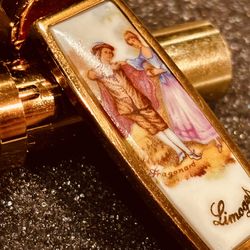 Paris Limoges lipstick holder vintage 1940-s