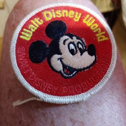 Mickey Disney Sew On Patch Vintage