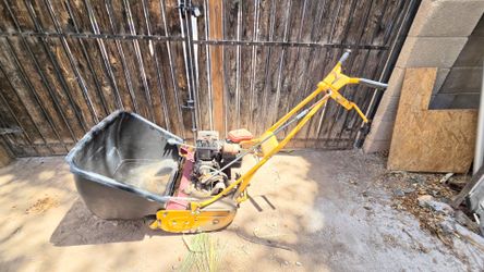 Briggs and Stratton vintage lawnmower
