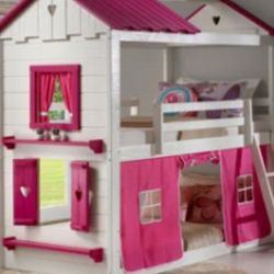 Quick Sale-Girls Dream house Bed 