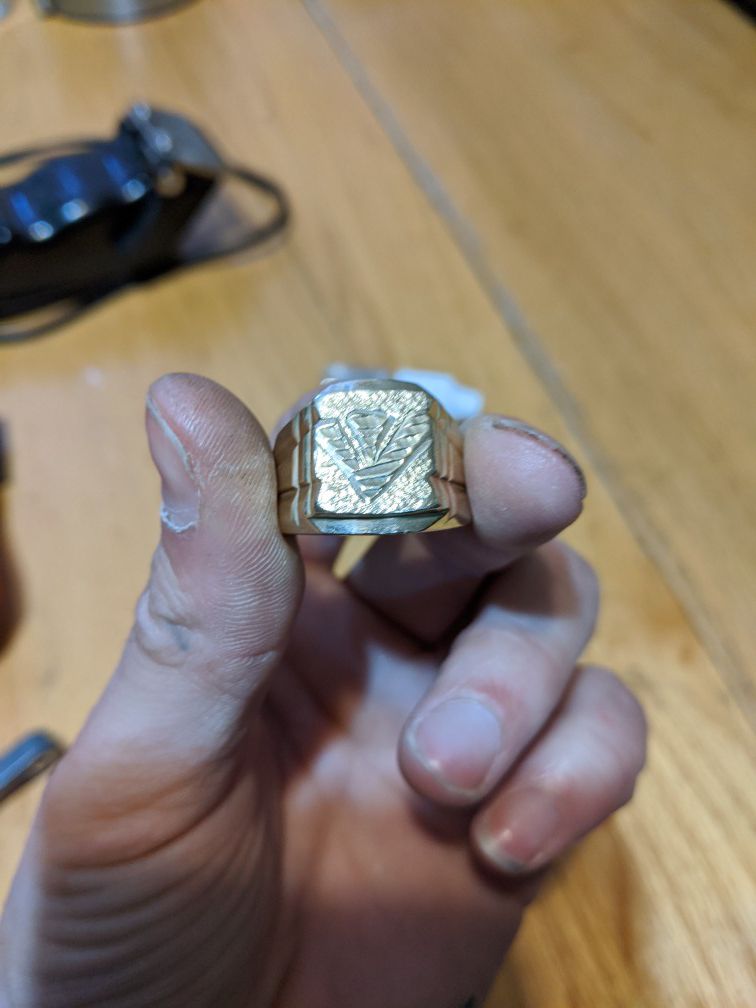14k Men's Gold Ring