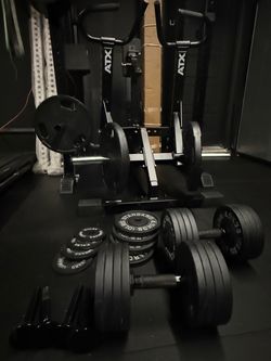 Kensui AdaptaBELL MAX Adjustable Dumbbell Kit with plates