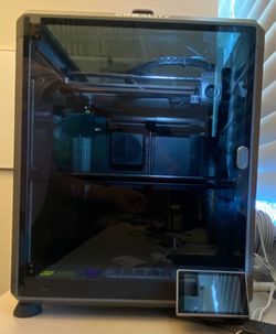 3D Printer (Creality K1 Max)+ New Filaments + Air Purifier System – $450