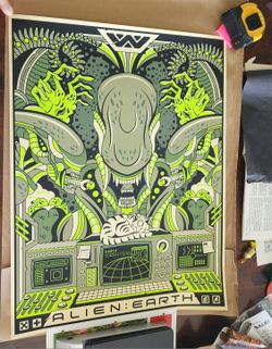 SDCC 2025 Exclusive Hall H Alien Earth Mondo Nolan Fleming Variant