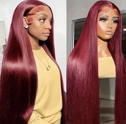 30inch 99j Straight Wig