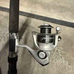 Pflueger Trion spinner on 7’2” rod #48