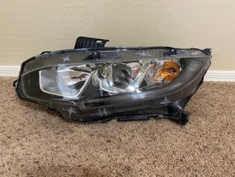 NEW Factory OEM 2016-2021 Honda Civic Left Driver Side Halogen Headlight NEW