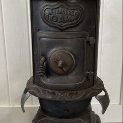 Antique Pot Belly Stove 