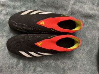 adidas gazelle silver green womens adidas Predator Elite Firm Ground Cleats - Unisex - Signal Coral / Cloud White / Beam Orange main image 0