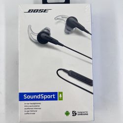 Bose SoundSport In-Ear Headphones Samsung Android Devices Charcoal Black Apple  for Sale in Chagrin Falls, OH - OfferUp