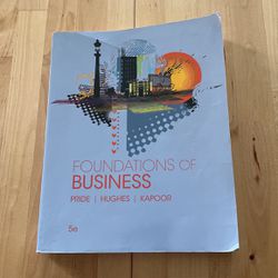 Foundations of Business 