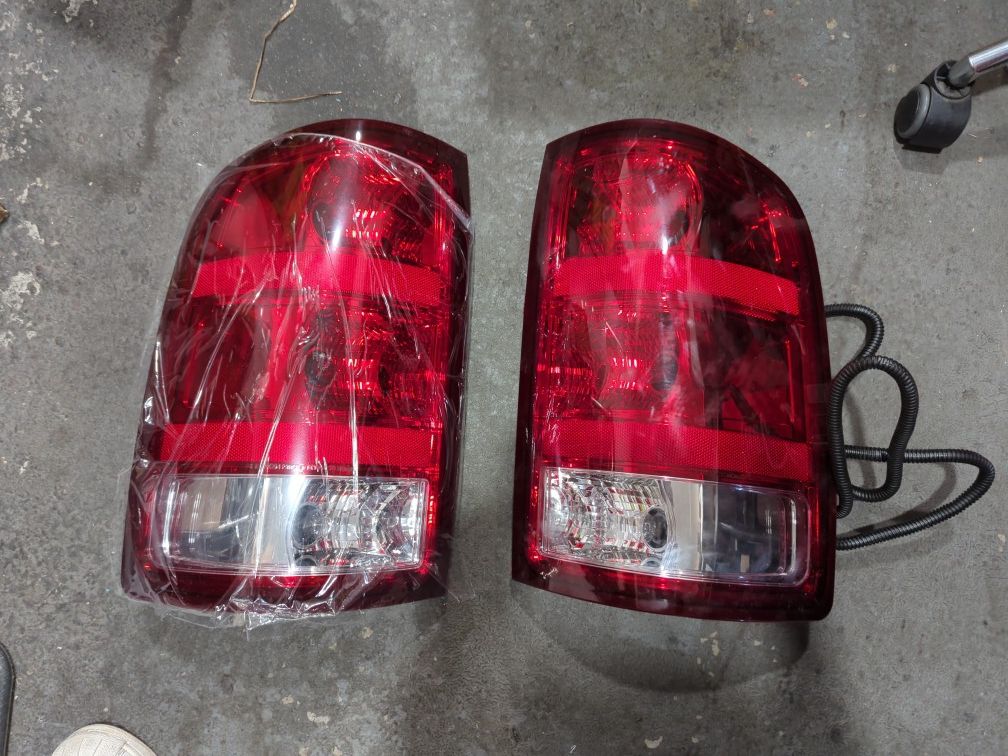Tail Lights Lamps Left+Right Fit For 2007-2013 GMC  Sierra 1(contact info removed) 3500 HD 