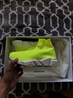 Women’s Balenciaga Speed Trainer’s All Neon Flu