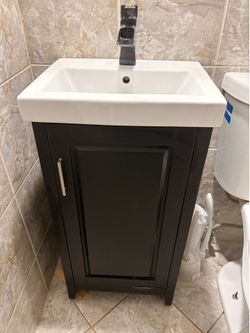 Bathroom Vanity and Sink