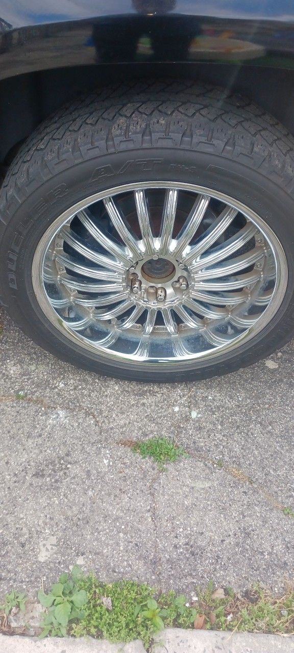 4 22" Rims & Tires for Sale in The Bronx, NY OfferUp