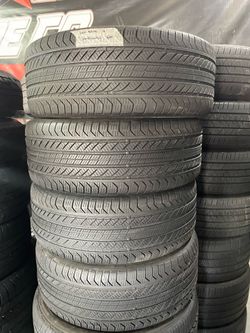 4 USED 23550R19 CONTINENTAL All SEASON tires for $250 installed and balance.  23550R19 235 50 19 235 50 R 19 235/50/R19 235/50/19  Alignments done her