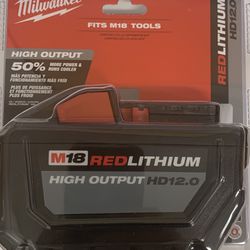 M18 Milwaukee 12.0 HD Battery