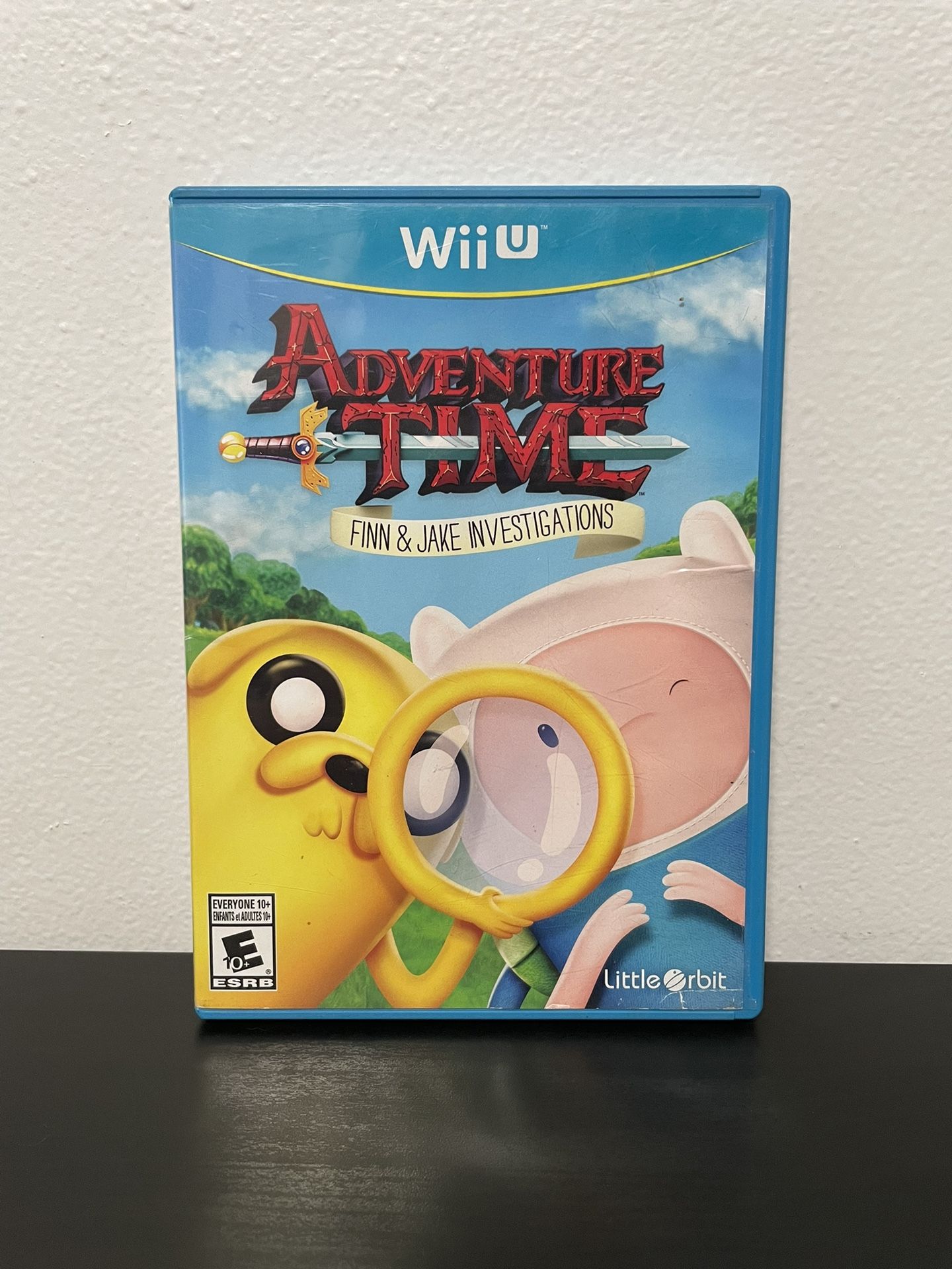 Adventure Time Finn & Jake Investigations Nintendo Wii U CIB Video Game 2015