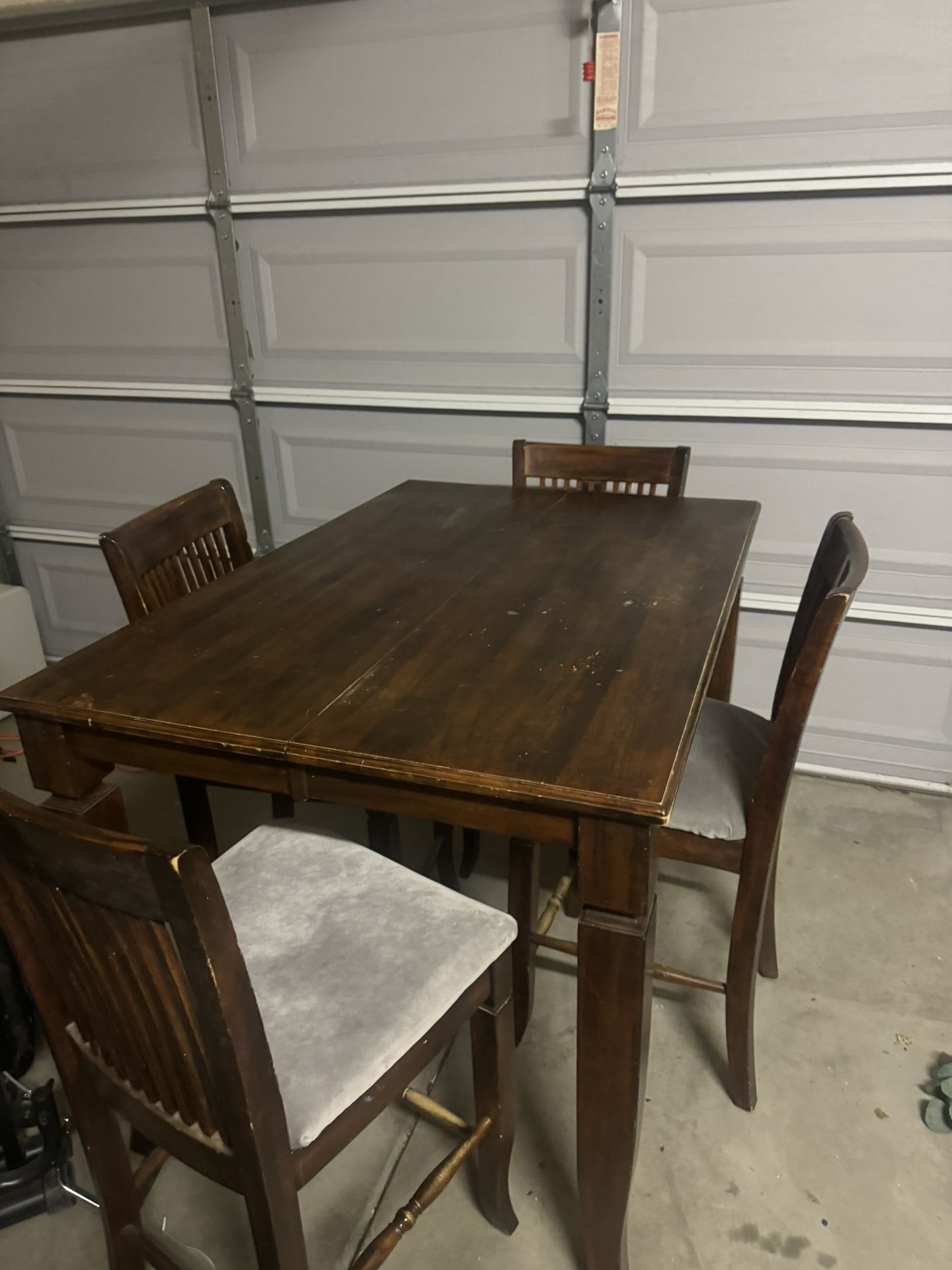 High Top solid Wood Dining Table