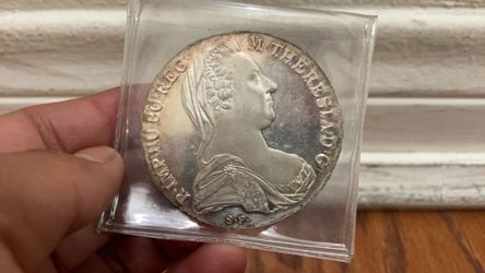 Maria Theresa 1780 silver restrike