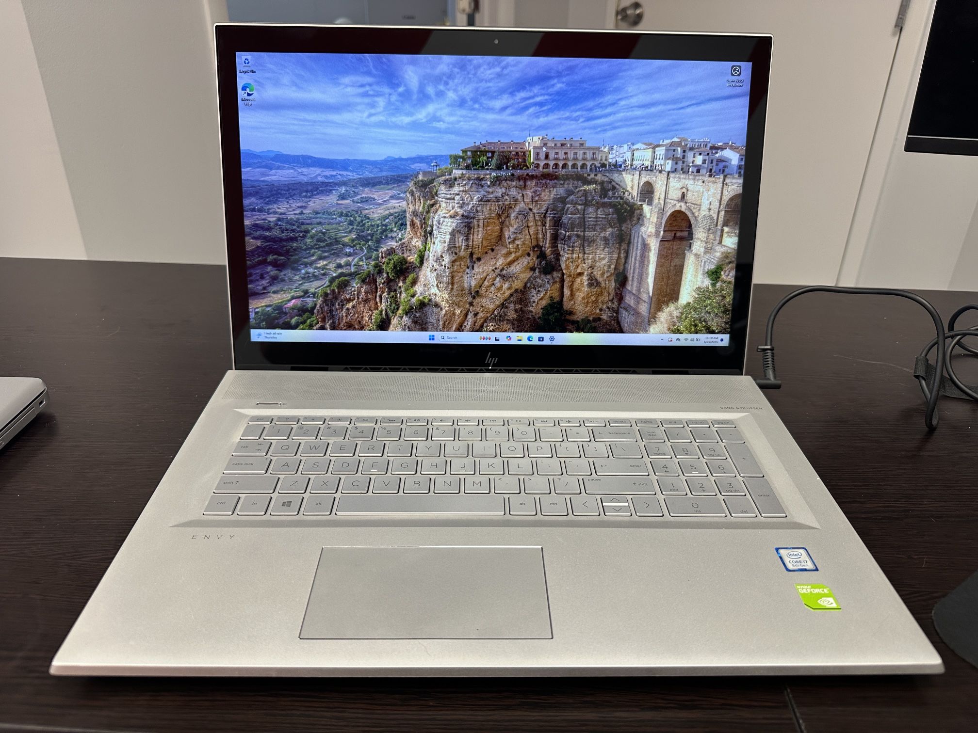 HP Envy 17” Premium Laptop Core i7 Nvidia GeForce 32GB RAM 512GB SSD Beautiful and Fast!!!