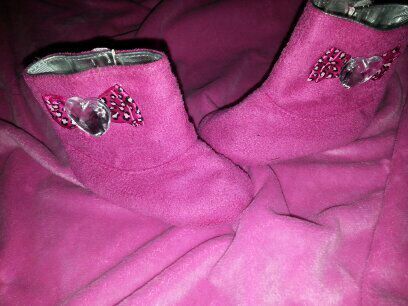 6-9 Months Pink Boots