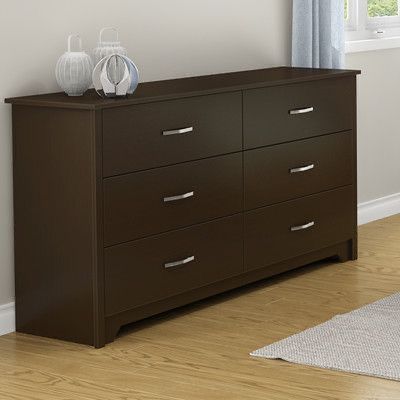 South Shore Fusion 6-Drawer Dresser & Reviews | Wayfair