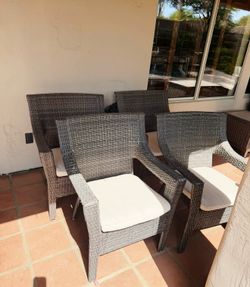 Patio chairs