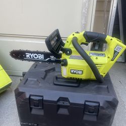 40V HP Brushless 12 in. Top Handle Battery Chainsaw with 4.0 Battery and Charger