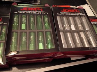 JDM Sports High Performance Extended Aluminum Lock Lug Nuts M12 x 1.5