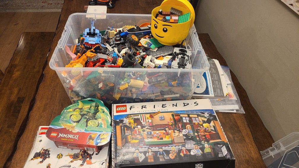 25lbs Box Of Legos