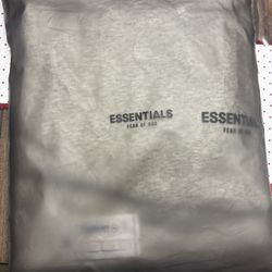 Real Essential Hoodie Gray M