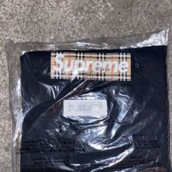 Supreme Burberry Box Logo Tee 