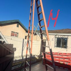 Escalera, de seis pies de fibra de vidrio