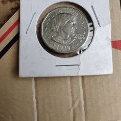 1979  Susan B. Anthony Filled In Mint Mark And Other Errors 