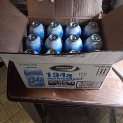 134a Refridgerant 12 Oz Cans
