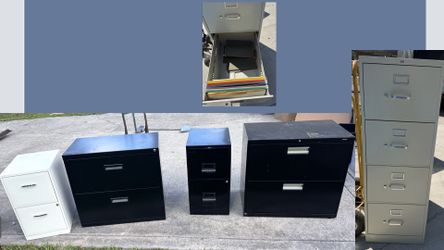 4 Drawer, 2 Drawer Office Metal File Cabinent