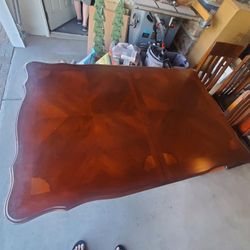 Dining Table And 6 Chairs