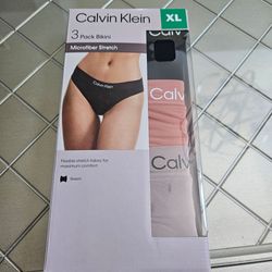 Calvin Klein 3-Pack Bikini Underwear XL